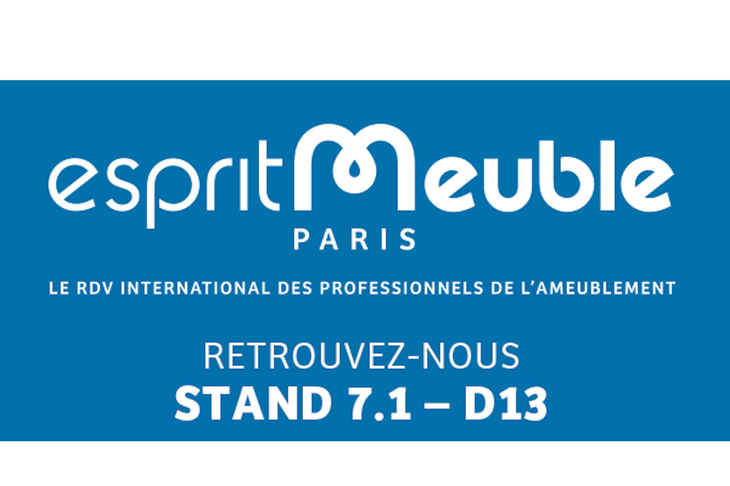 ESPRIT MEUBLE – PARIS 20-22 NOVEMBRE 2022